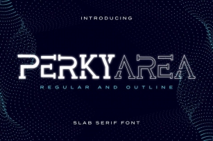 Perky Area Font Download