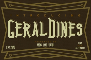 Geraldines - Two Fonts Font Download