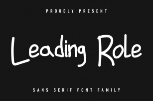 Leading Role Font Download