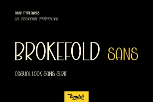 Brokefold Sans Font Download