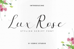 Lux Rose Font Download