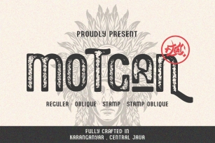 Motgan - Vintage Font Font Download