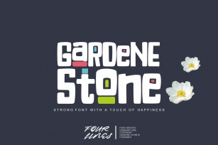 Gardene Stone Font Download