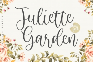 Juliette Garden Modern Calligraphy Font Font Download