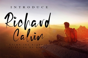 Richard Calvin Font Download