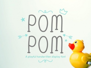 Pom Pom Font Download