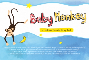 Baby Monkey Font Download