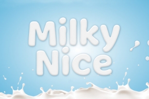 Milky Nice Font Download