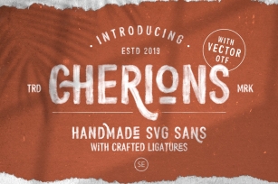 Cherions - SVG Sans Font Download