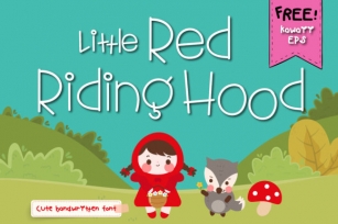 Little Red Riding Hood Font Download