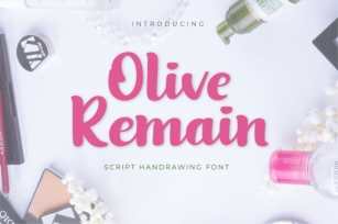 Olive Remain Font Download