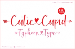 Cutie Cupid Font Download