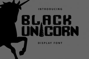 Black Unicorn Font Download