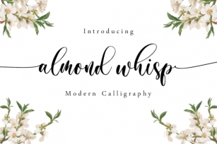 Almond Whisp Font Download