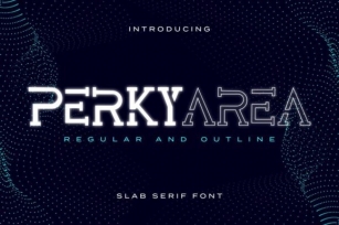 Perky Area Font Download