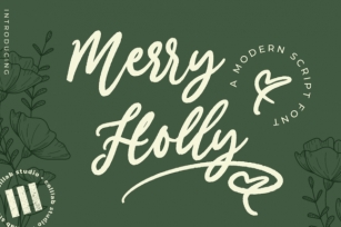 Merry Holly Font Download