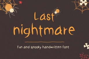 Last Nightmare Font Download