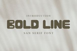 Bold Line | Unique Font Font Download