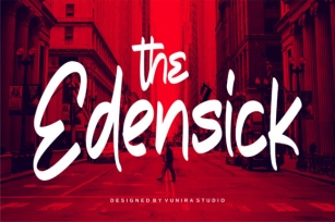 The Edensick Font Download