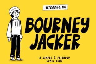 Bourney Jacker Font Download