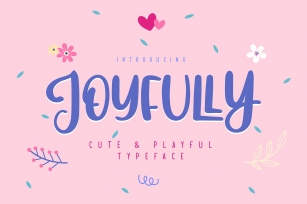 Joyfully | Cute & Playful Typeface Font Download
