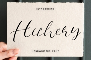 Hichery Font Download
