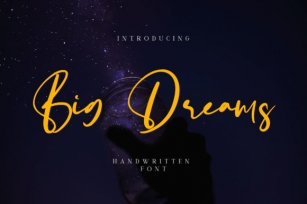 Big Dreams Font Download