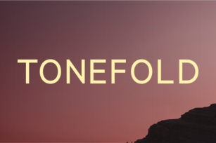 Tonefold Font Download