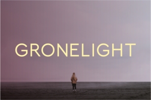 Gronelight Font Download