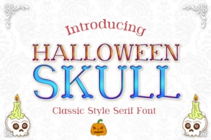 Halloween Skull Font Download
