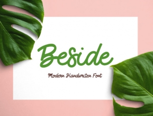 Beside Font Download