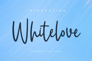 Whitelove Font Download