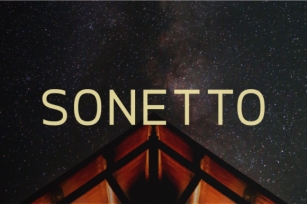Sonetto Font Download