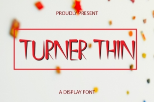 Turner Thin Font Download