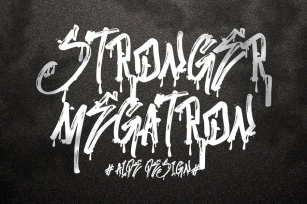 Stronger Megatron Font Download