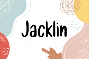 Jacklin Font Download
