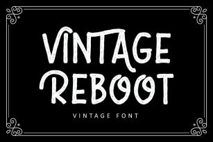 Vintage Reboot Font Download