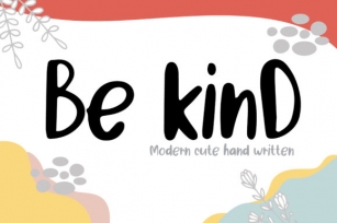 Be KinD Font Download