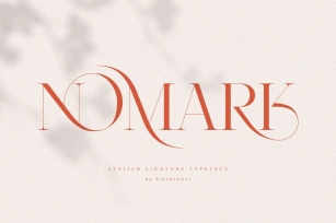 NOMARK || Ligature Typeface Font Download