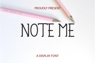 Note Me Font Download