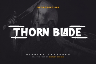 Thorn Blade Font Download