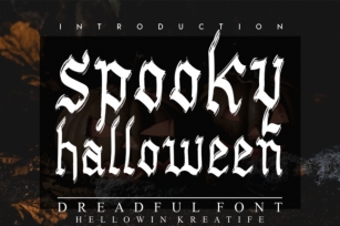 Spooky Halloween Font Download