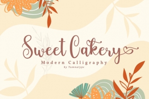 Sweet Cakery Script Font Font Download