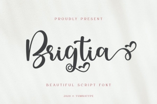 Brigtia Script Font Font Download