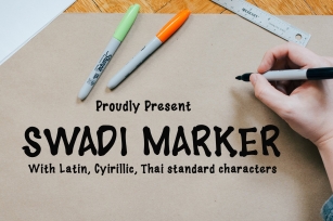 Swadi Marker Font Download