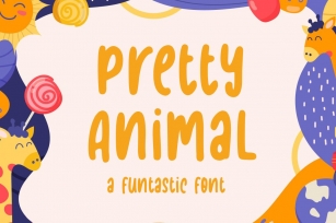 Pretty Animal - Handwritten Font Font Download