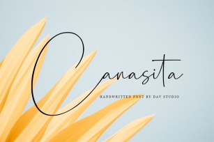 Canasita - Script Handwritten Font Font Download