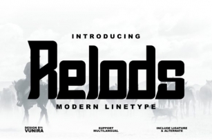 Relods Font Download