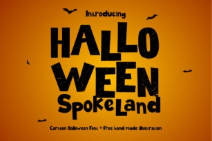 Halloween Spokeland Font Download