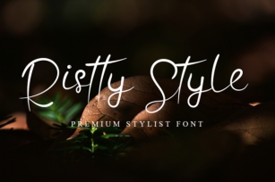 Ristty Style Font Download